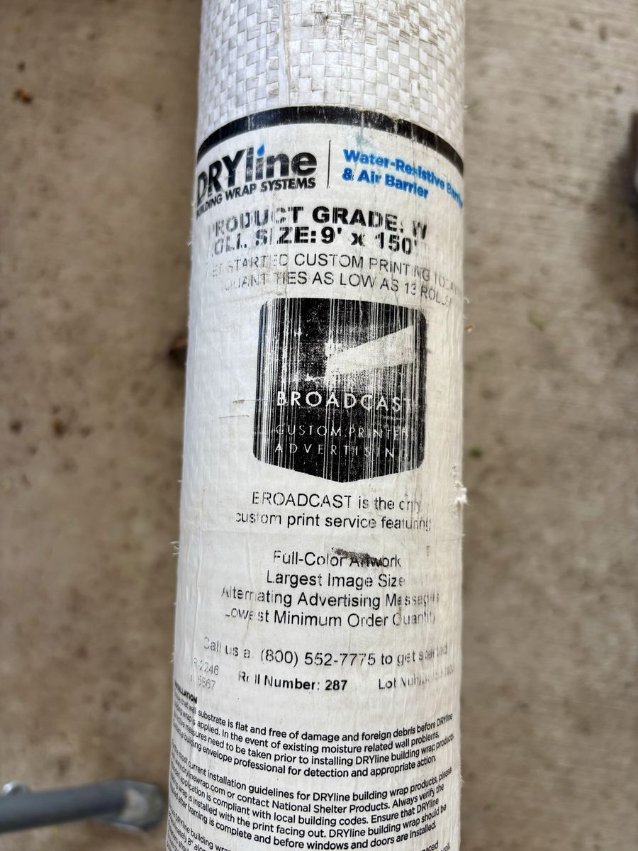 Dry line wrap
