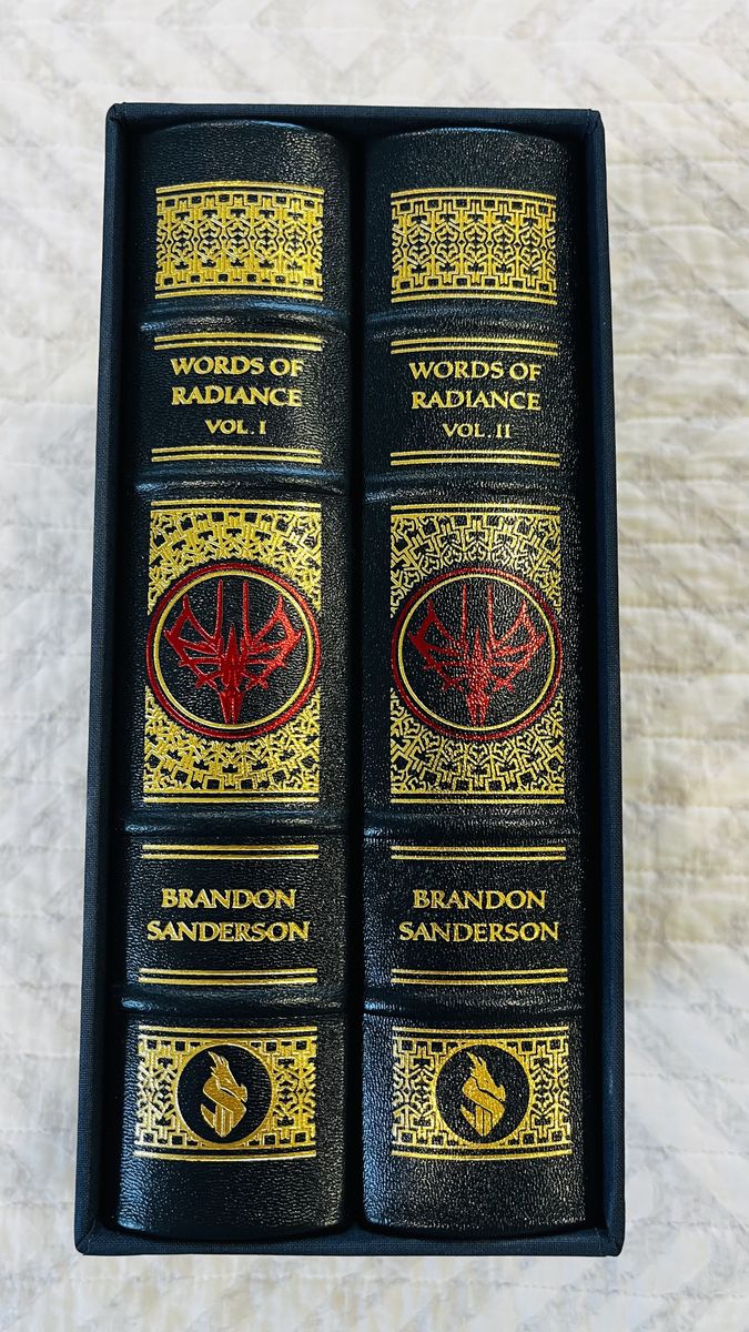 Signed Words of Raidiance Leatherbound