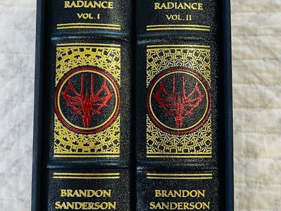 Signed Words of Raidiance Leatherbound