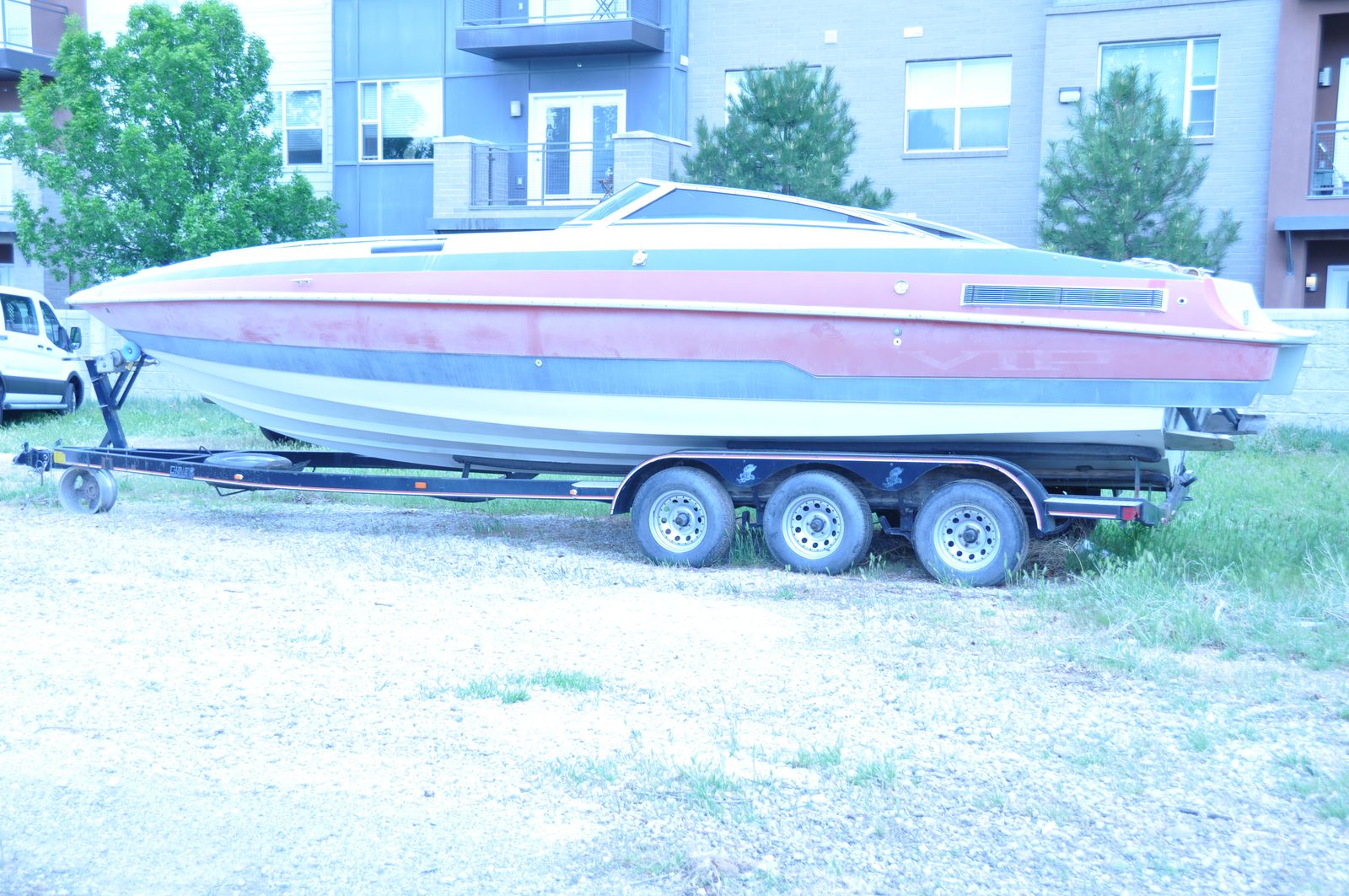 30' Boat and Trailer, Vindicator 300P