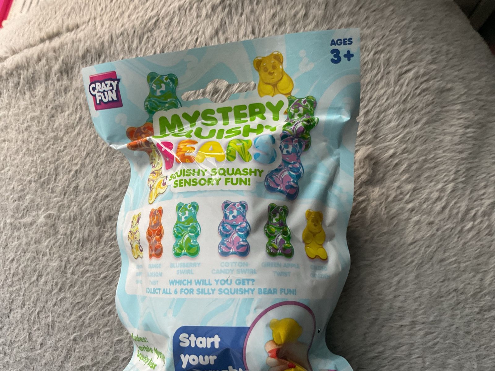 RMS Crazy Fun Mystery Squishy Bears Series 3 Sealed Blind Bag Toy