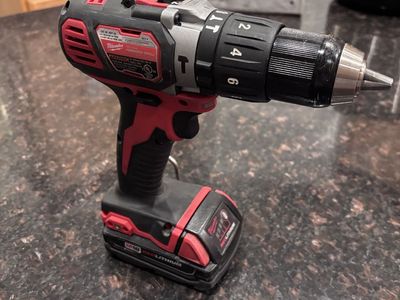 Milwaukee M18 2607-20 1/2" Hammer Drill/Driver - Cordless, 18V, Bare Tool