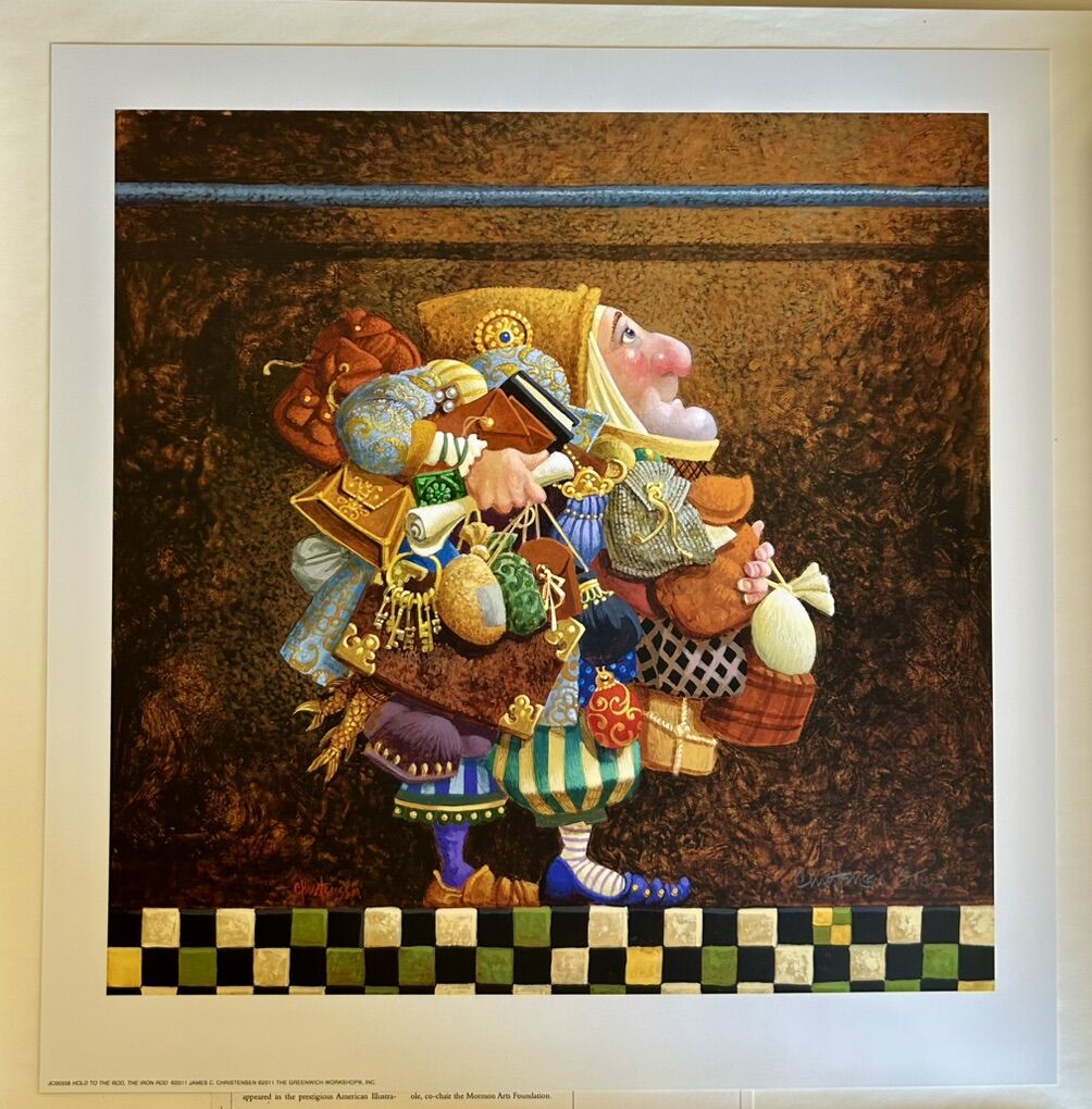 Hold To The Rod by James Christensen LT ED print