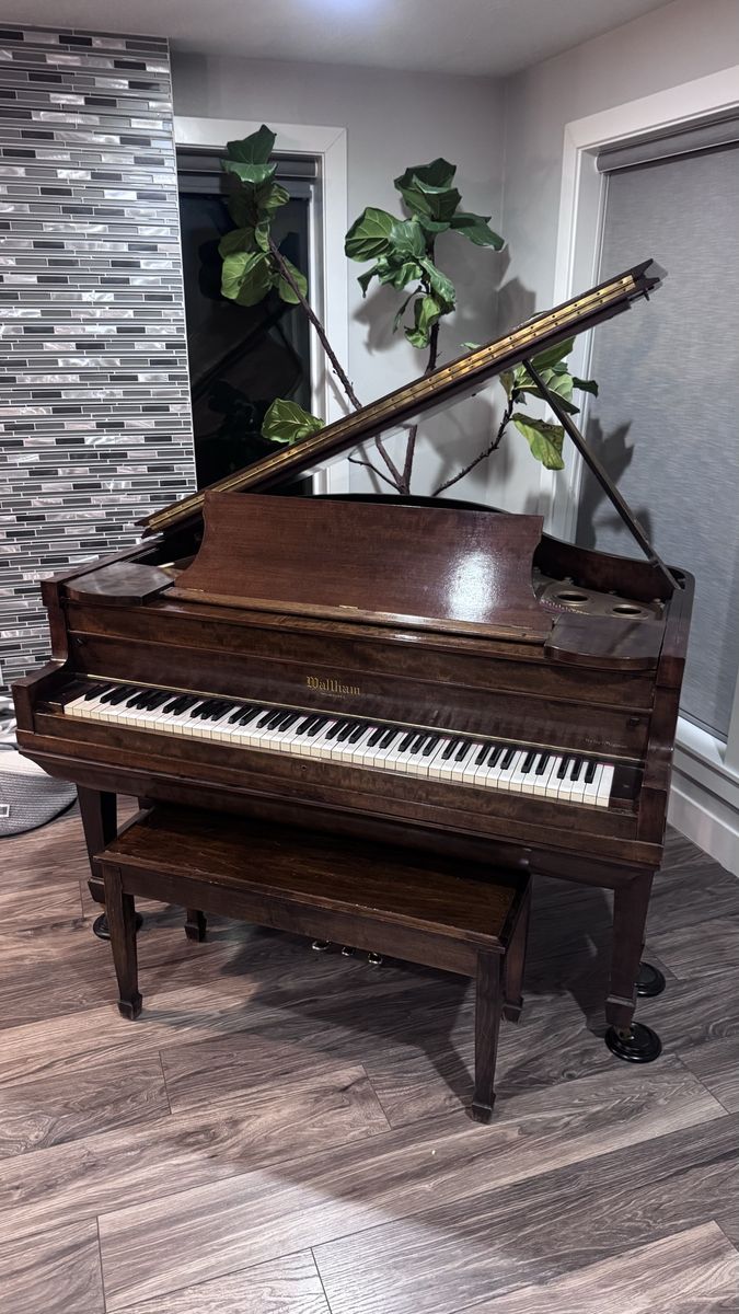 Antique Waltham Baby Grand Player Piano