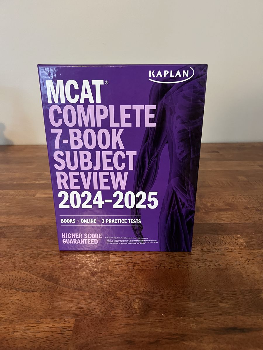 Kaplan MCAT Complete 7-Book Subject Review (2024–2025)