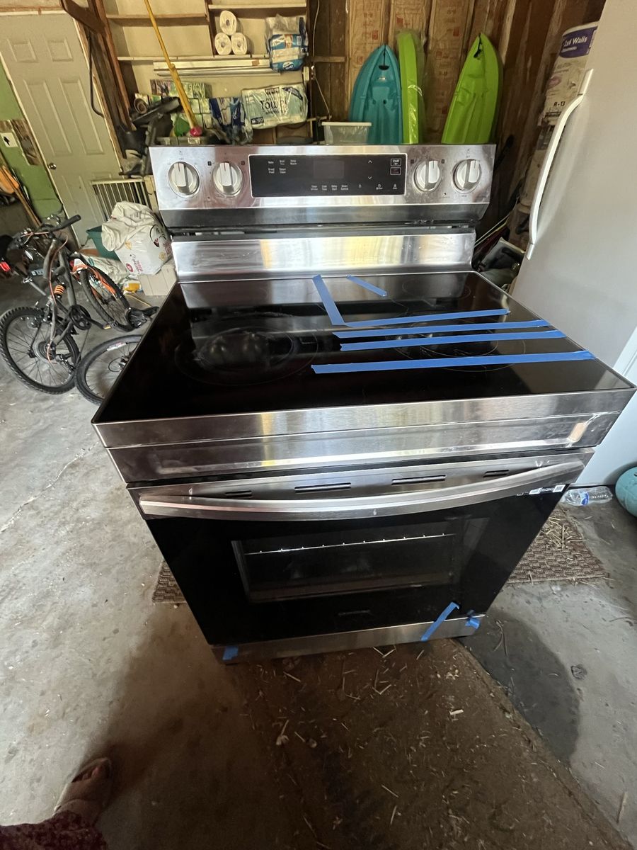 Samsung Stainless Steel Smooth Top Electric Range