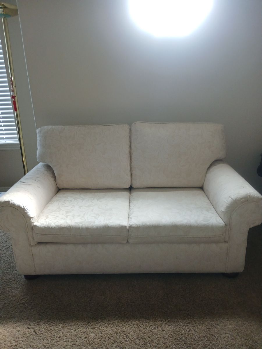 White Loveseat