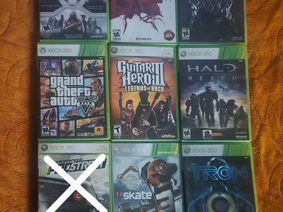 Xbox 360 games $10 each including Guitar Hero 3! Trades considered~