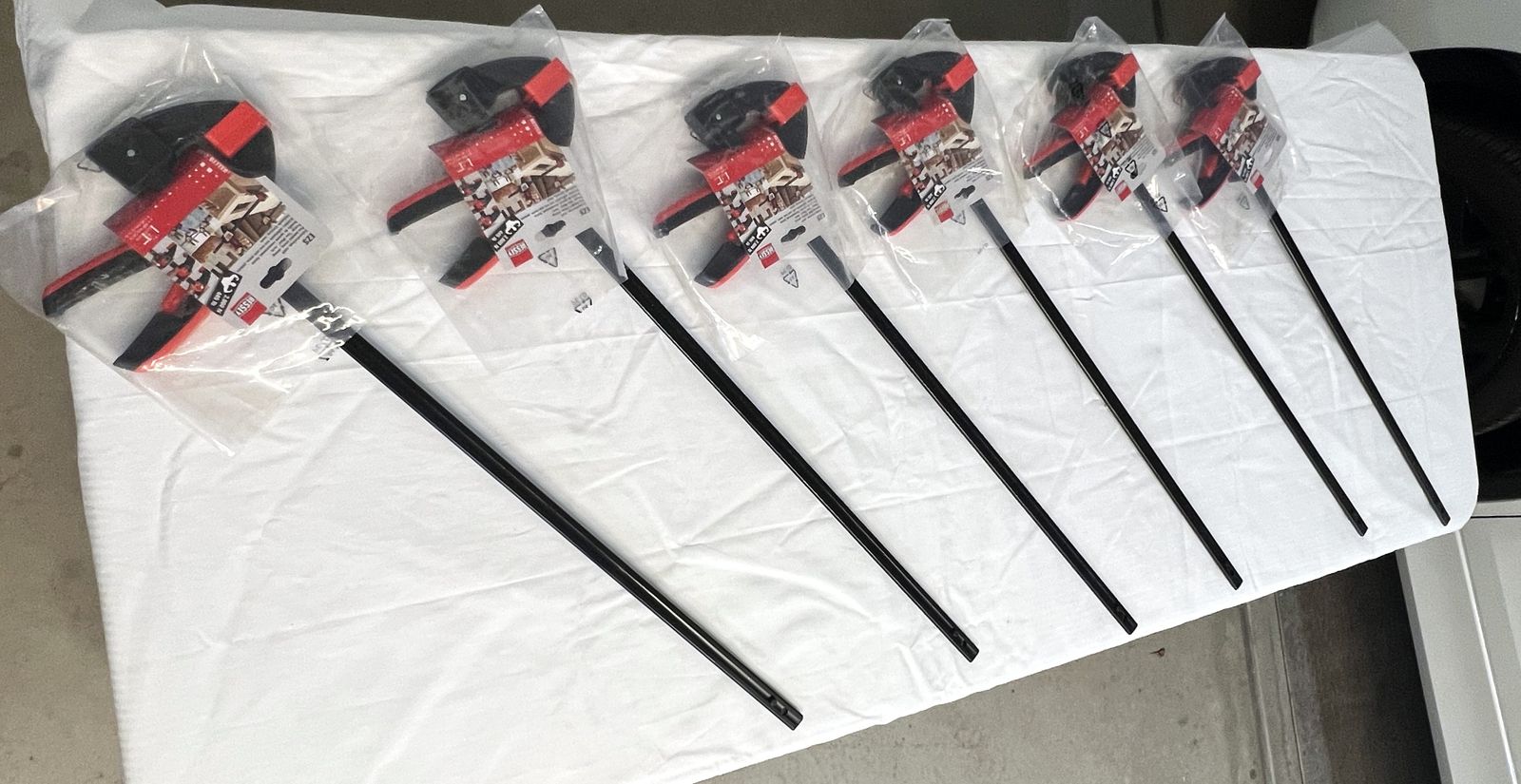 24 Inch One Hand Bar Clamps - New