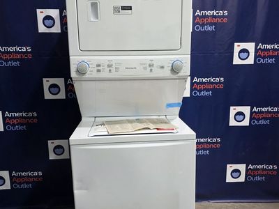 Frigidaire 27" Top-Load Washer and Gas Dryer Laundry Center (Classic White)