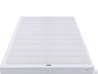 Zinus 5-Inch Smart Box Spring Bed Base - Full (74"L x 53"W) Steel Frame, Removable Cover