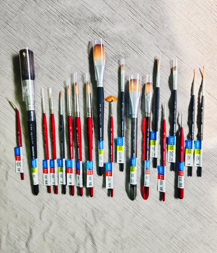 PRINCETON ARTIST PAINT BRUSHES ART PAINTBRUSHES