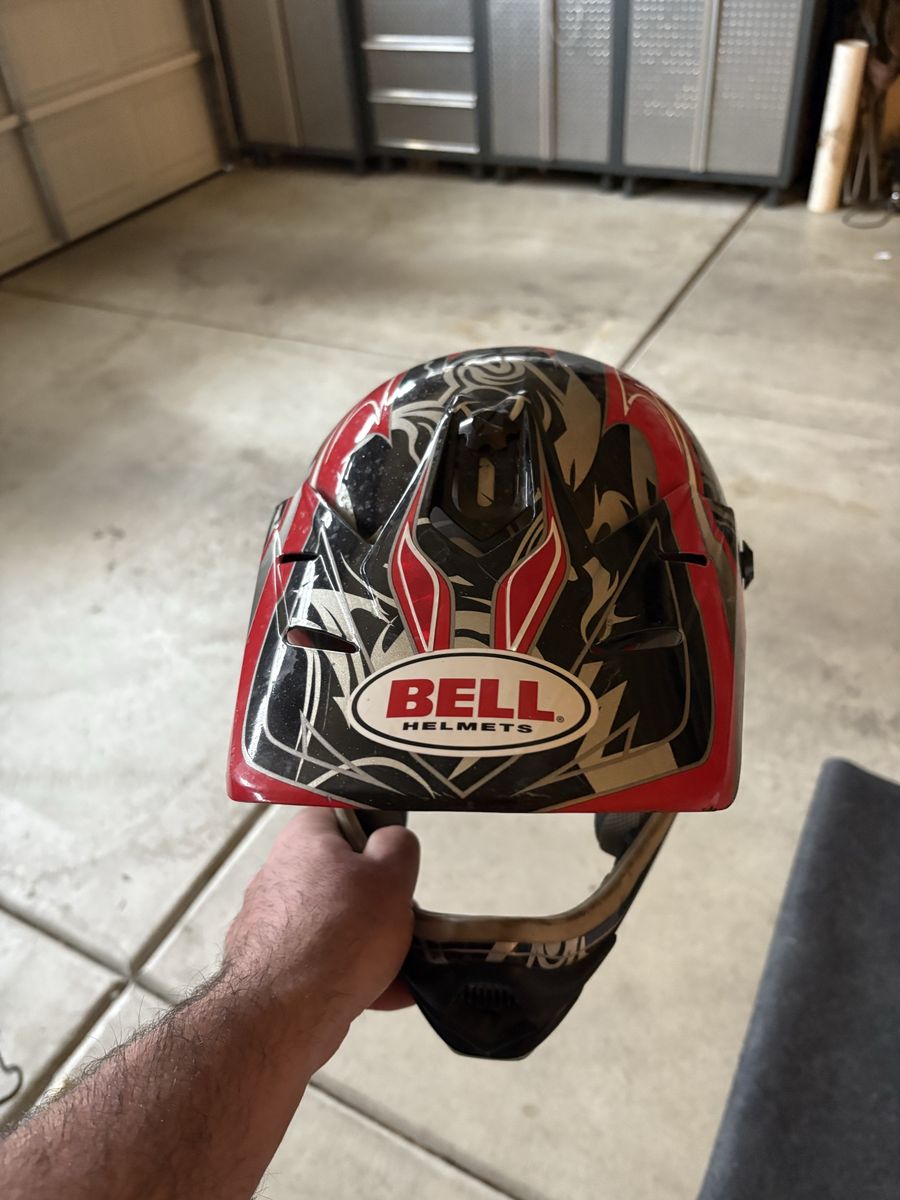 Bell Youth ATV helmet.