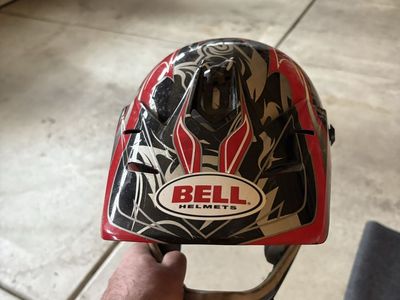 Bell Youth ATV helmet.