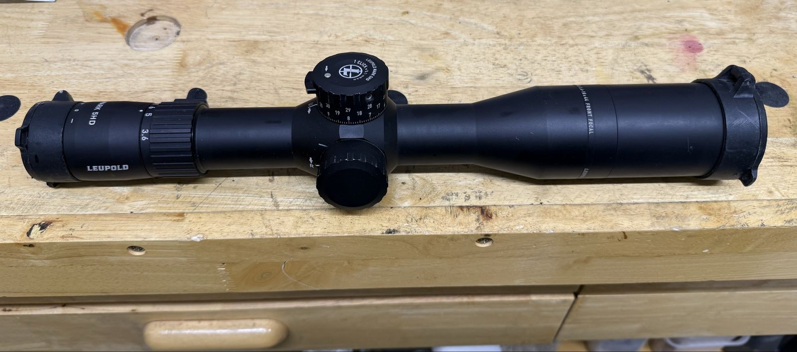 Leupold Mark 5HD 3.6-18x44 Tremor 3 Riflescope - Black, UsedExcellent Condition