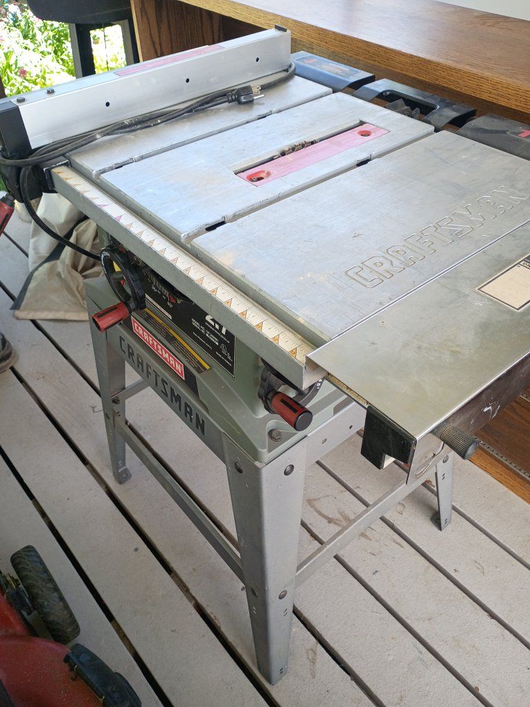 craftmans 10" table saw