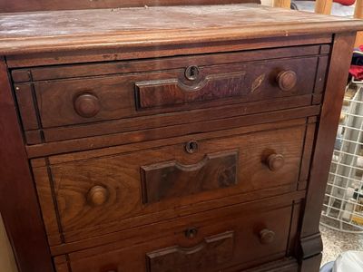 Small wooden dresser