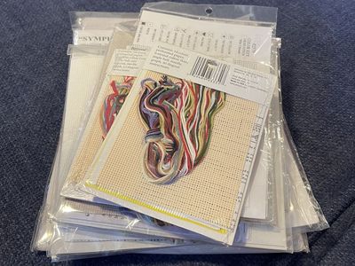 CROSS STITCH KITS -- DESTASHING FOR MOVE