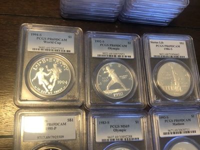 Silver Dollar Commemorative Proofs