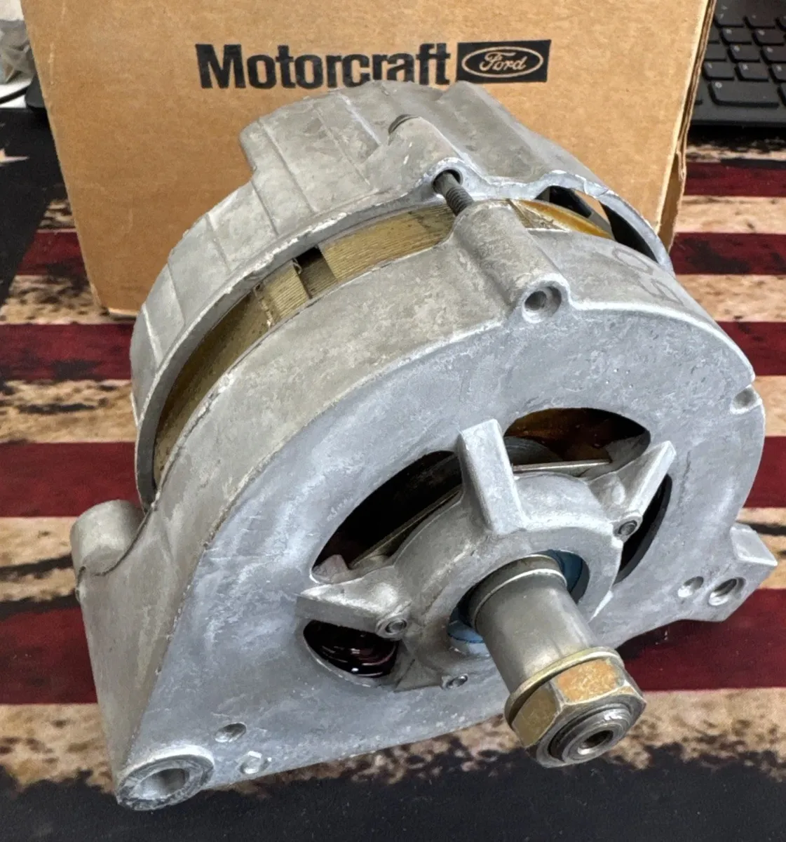 Genuine Ford OEM Original Motorcraft Alternator Escort EXP
