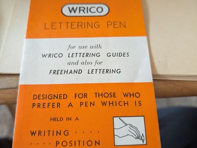 Vintage Printing set.