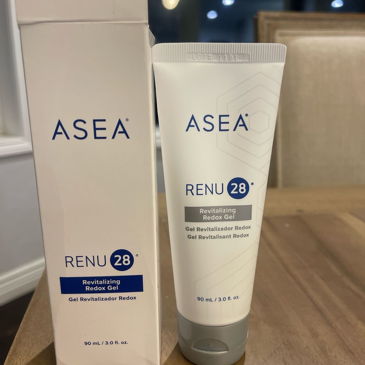 ASEA RENU28 Revitalizing Redox Gel - 90mL / 3 fl oz - New Sealed Skincare