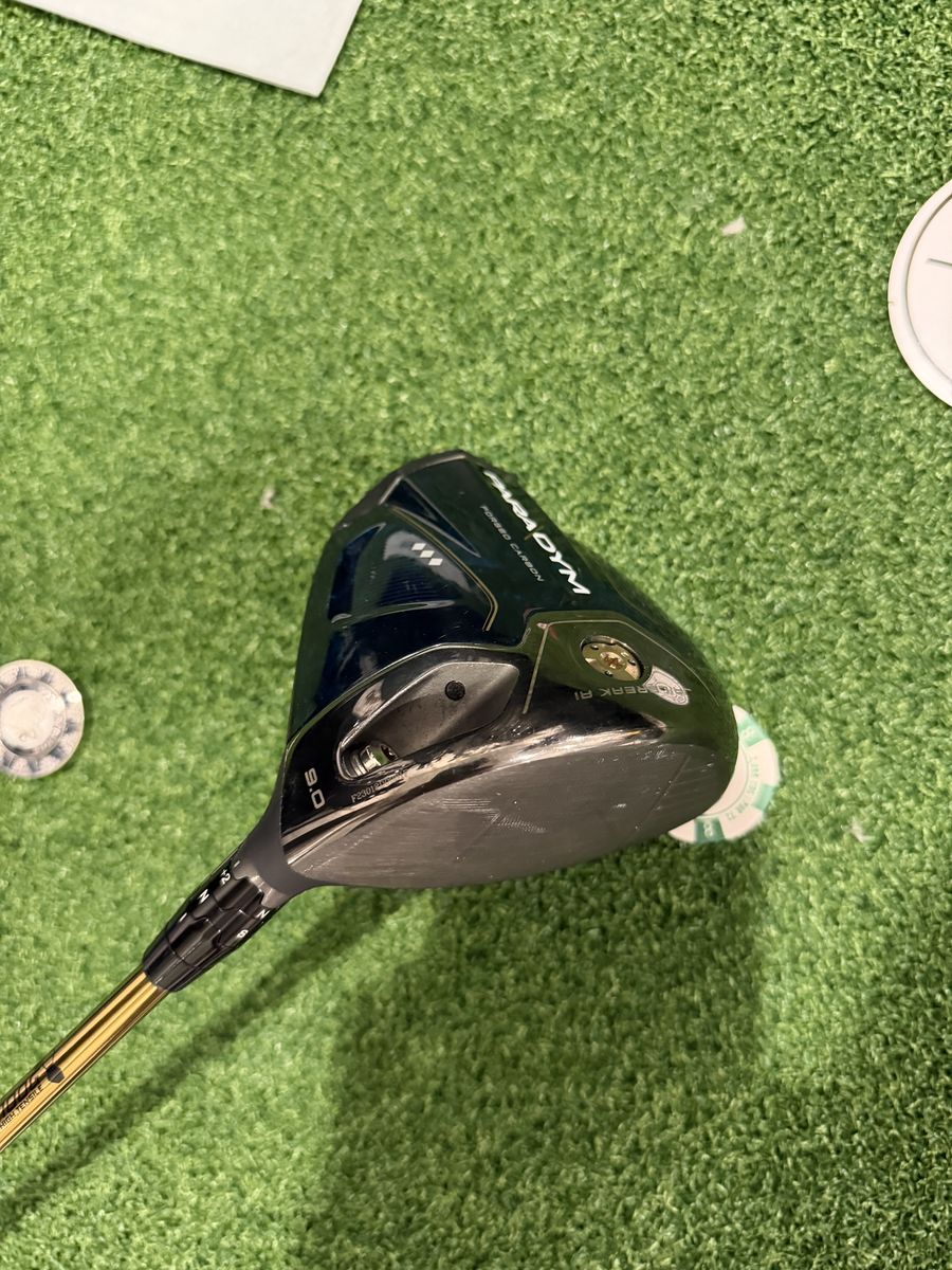 Callaway Paradym Triple Diamond 9* Driver UST Attas Gold Stiff Excellent