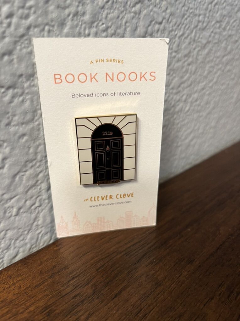 Sherlock Holmes 221B Baker St Pin