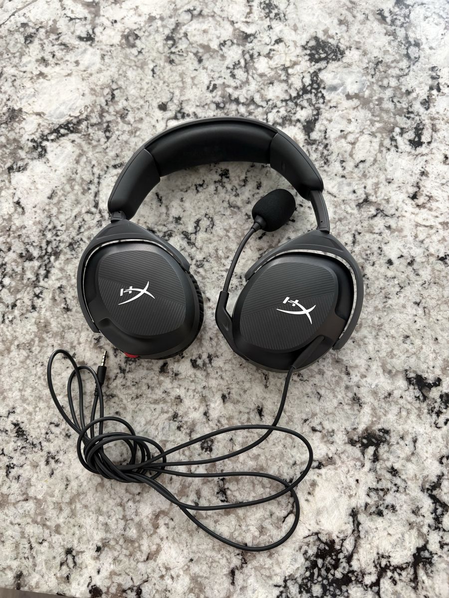 HyperX Cloud Core Gaming Headset with Detachable Microphone - Black