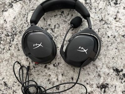 HyperX Cloud Core Gaming Headset with Detachable Microphone - Black