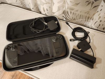 Steam Deck OLED 512GB with Carrying Case and Docking Station