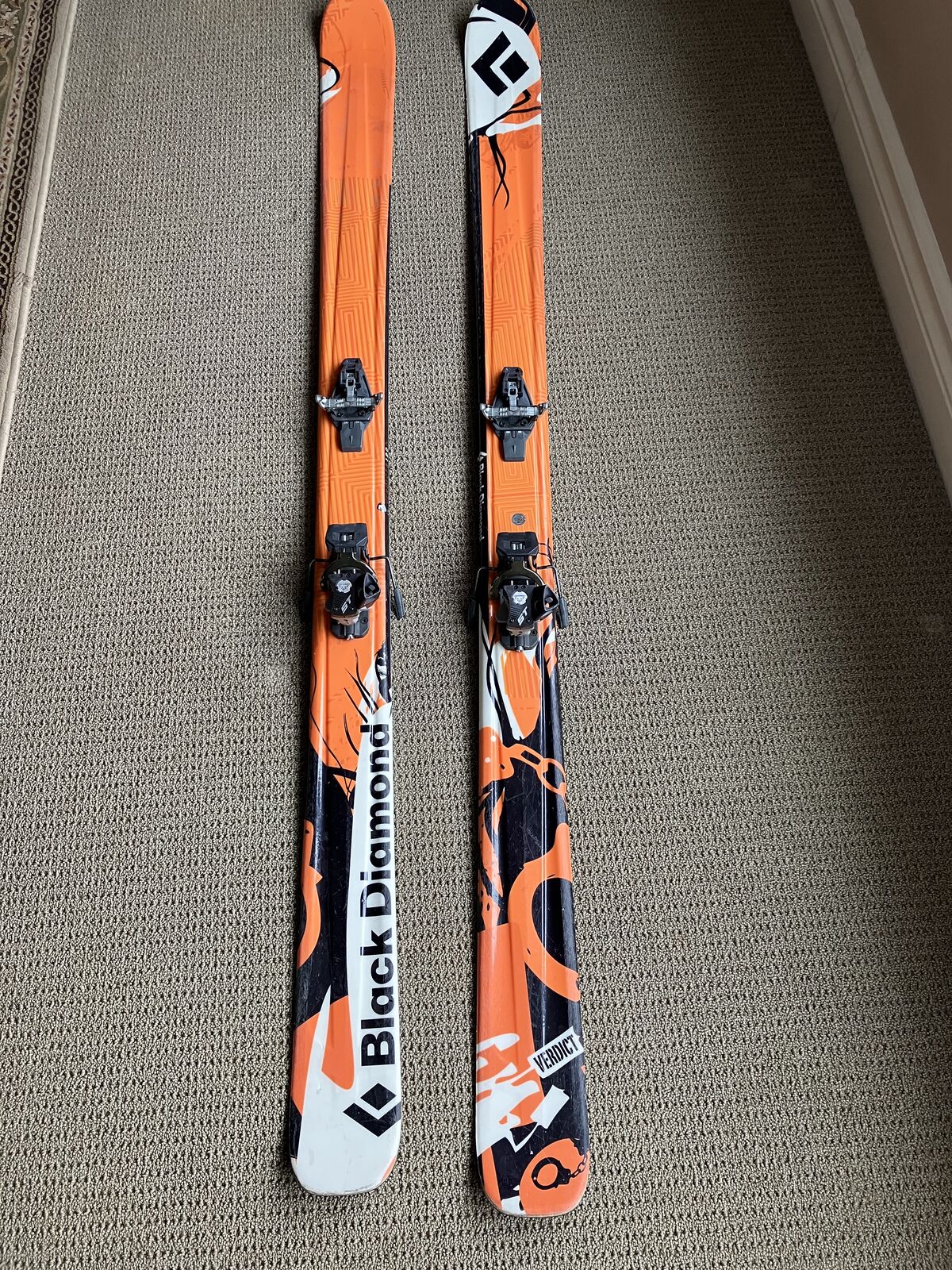 Black diamond Alpine back country touring skies 190