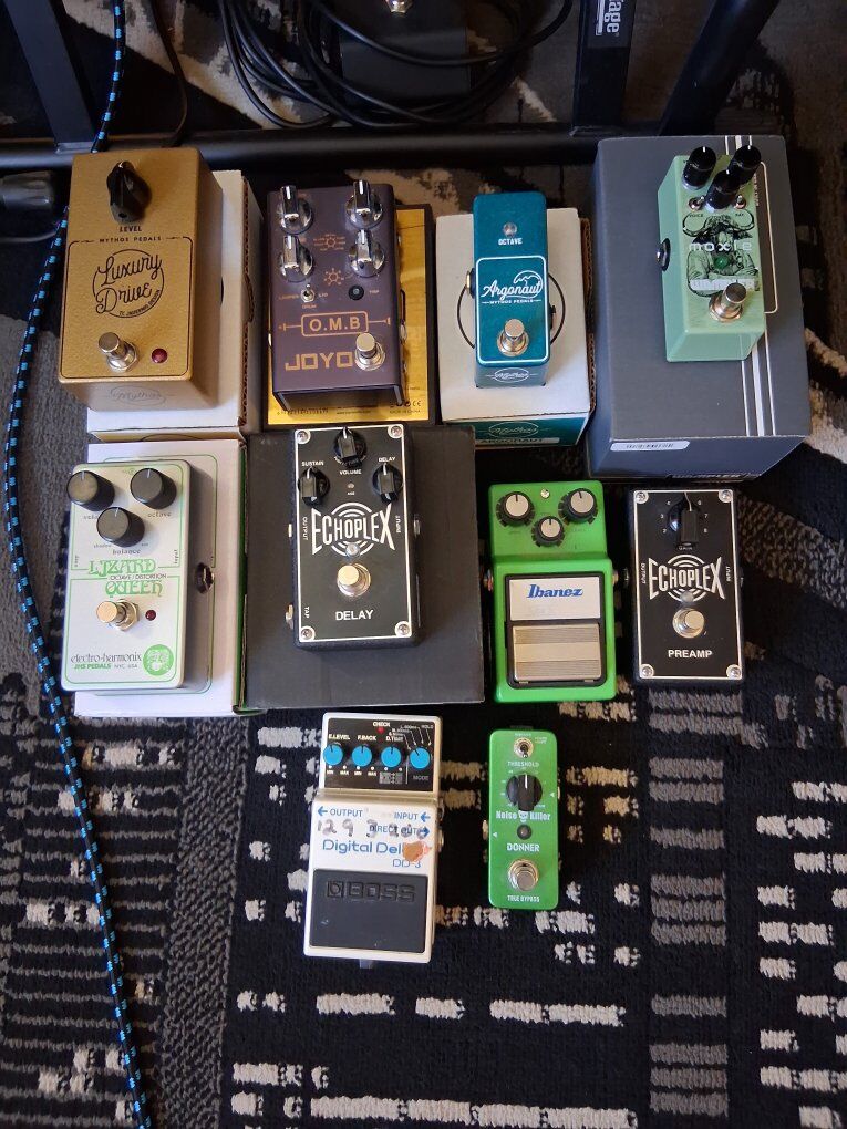 Random guitar pedals