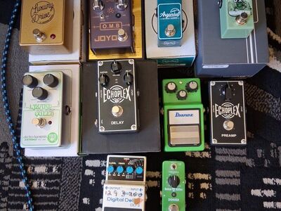 Random guitar pedals