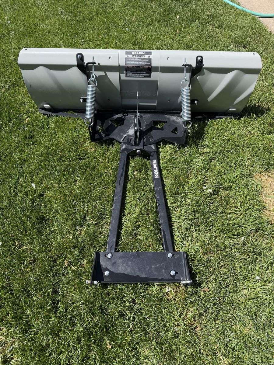 Kolpin ATV/UTV Snow Plow – 60” Blade w/ Push Frame