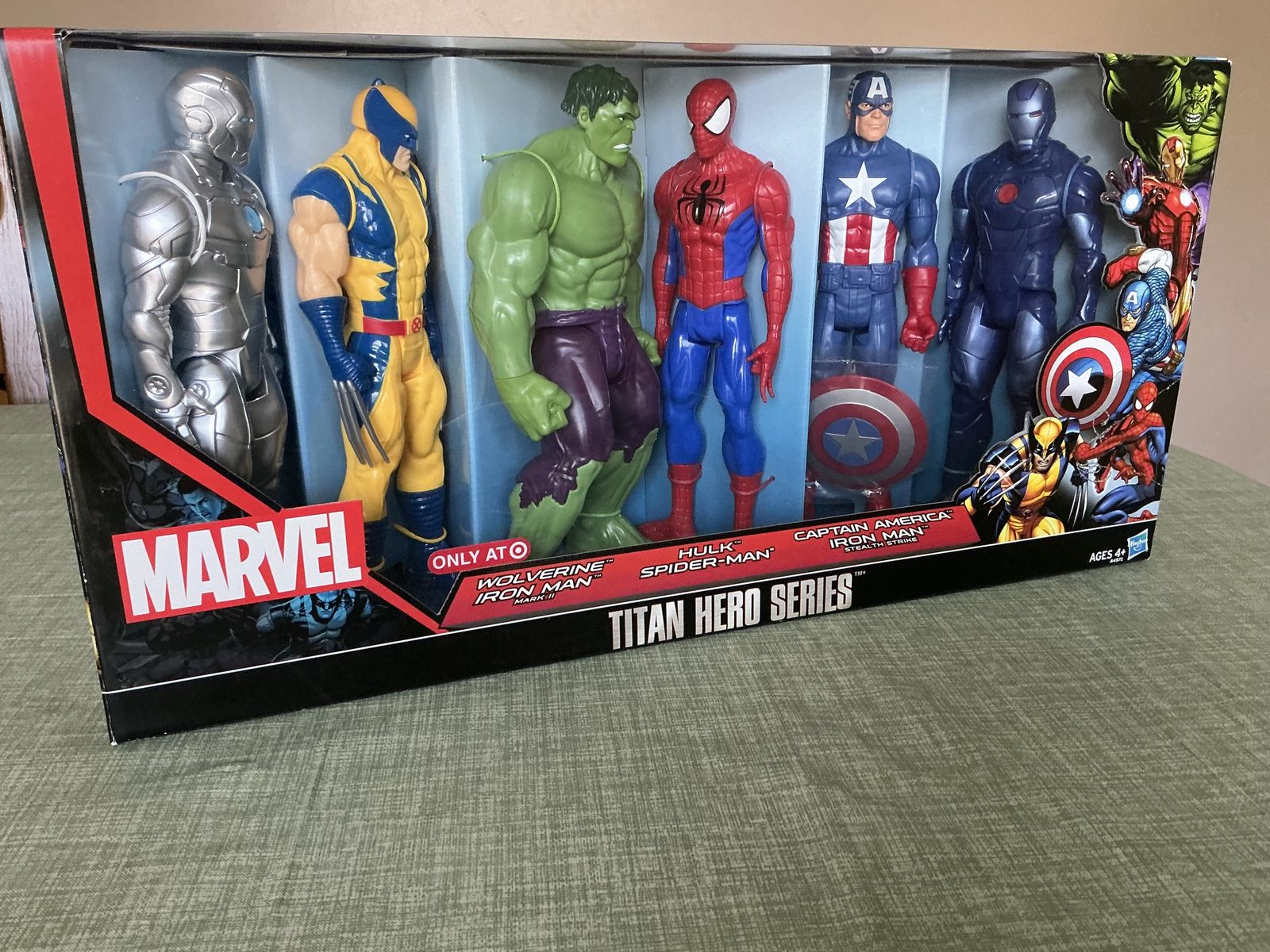 Marvel Titan Hero Series Action Figure Set (6-Pack, Target Exclusive)