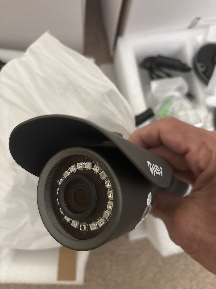 8 Brand New 1080P Security Cameras Woth Cables