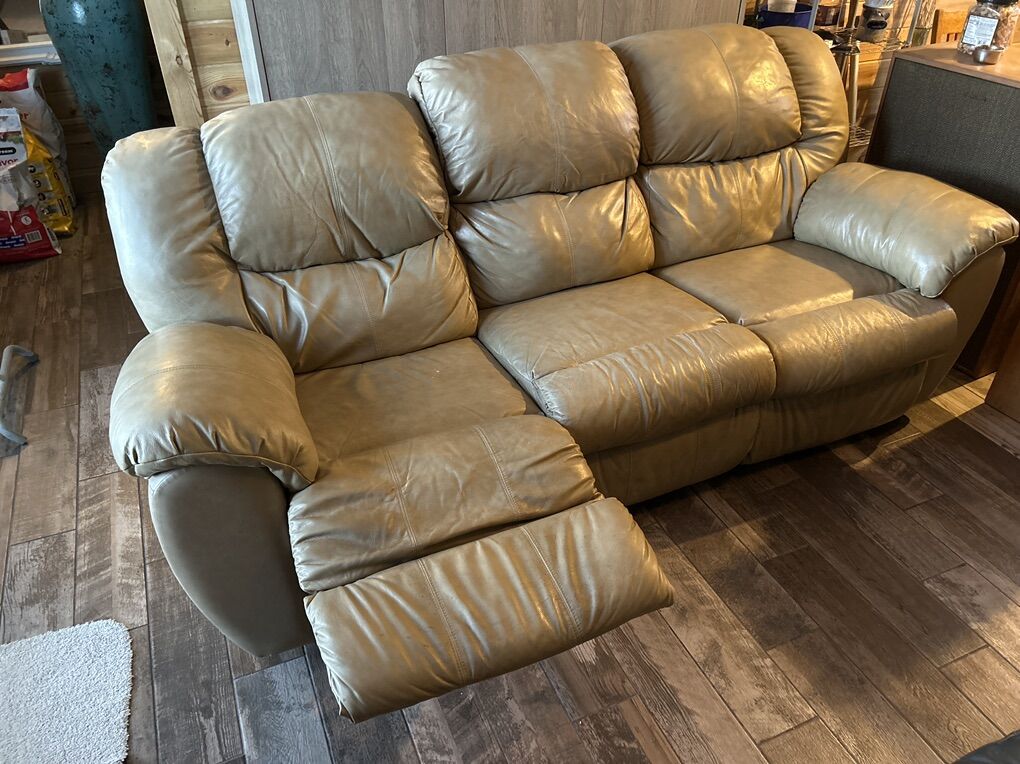 Leather Sofa Recliner