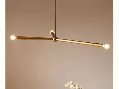 Anthropologie Talon Metal Chandelier