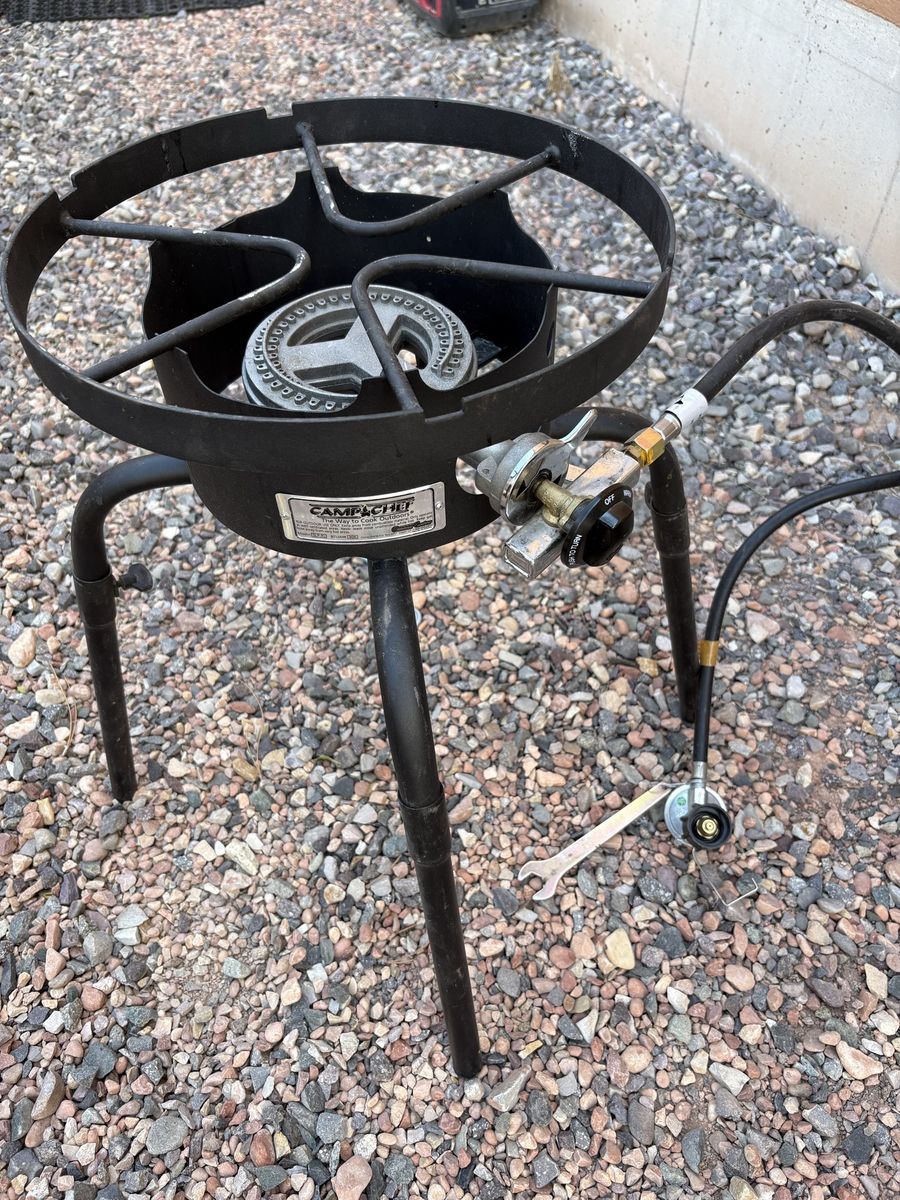 Camp chef stove/ pot boiler