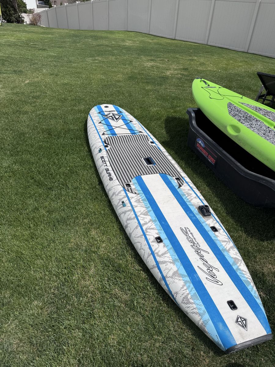 Two stand up paddle boards