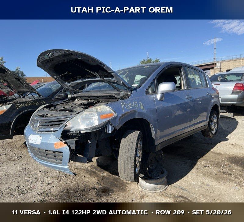 2011 Nissan Versa Parts - UTPAP Orem