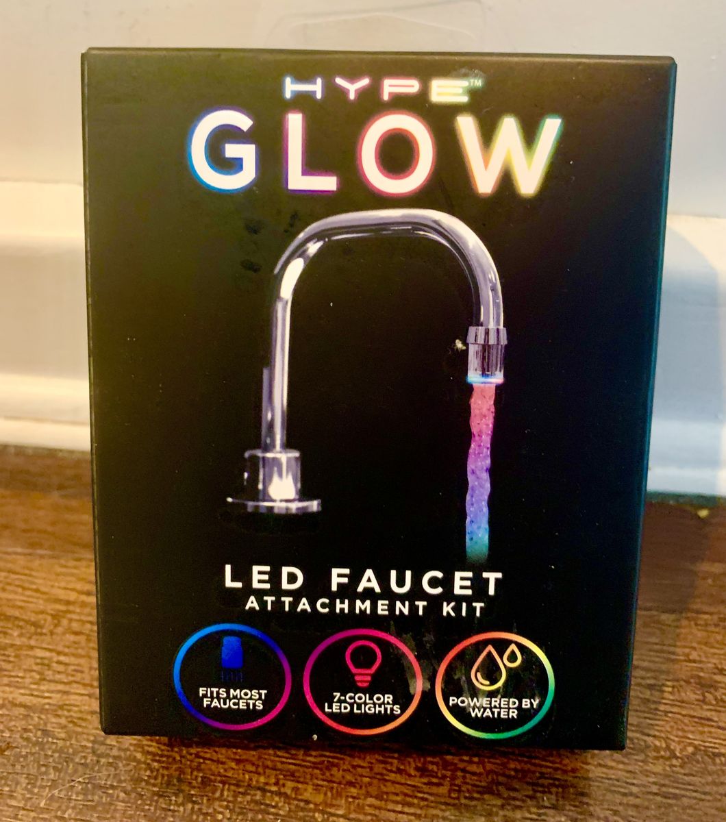 LED Color Light Faucet Attachment (lights up the water)