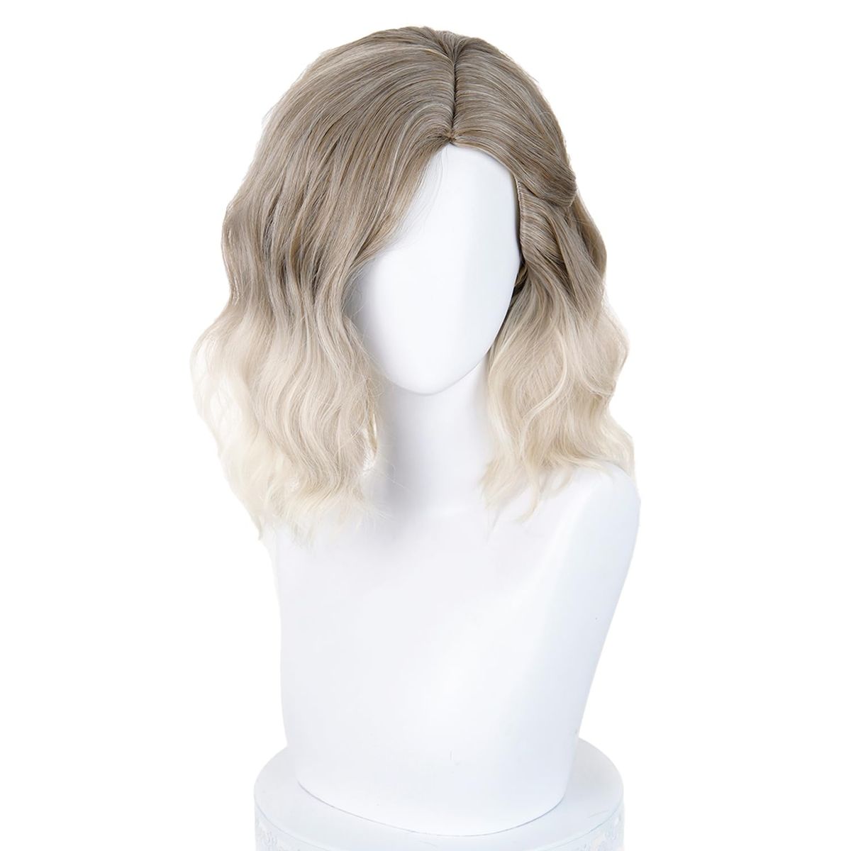 Wavy Gray Ombre Wig 13"