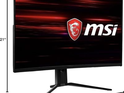 MSI Optix G27C4 27" Curved Gaming Monitor 165Hz 1ms Full HD 1080p AMD FreeSync