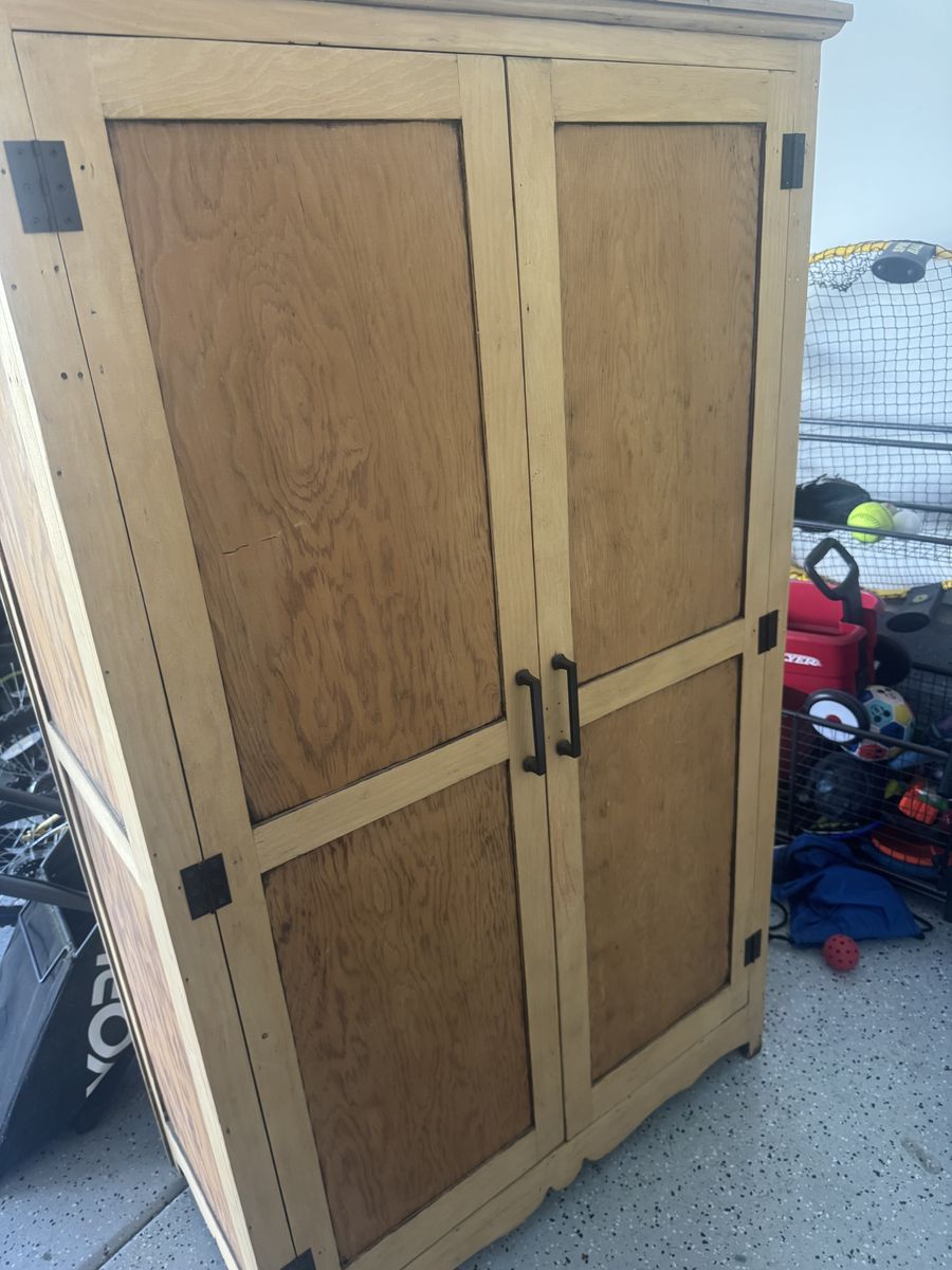 Wooden Armoire/wardrobe