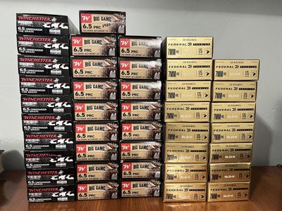 6.5 Creedmoor 6.5 PRC 7mm PRC Ammo