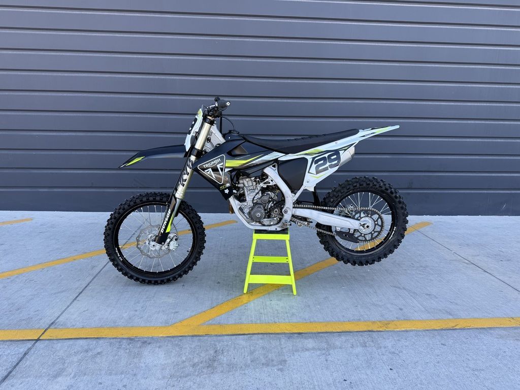 2024 Triumph TF 250-X Racing/Yellow/Black/White