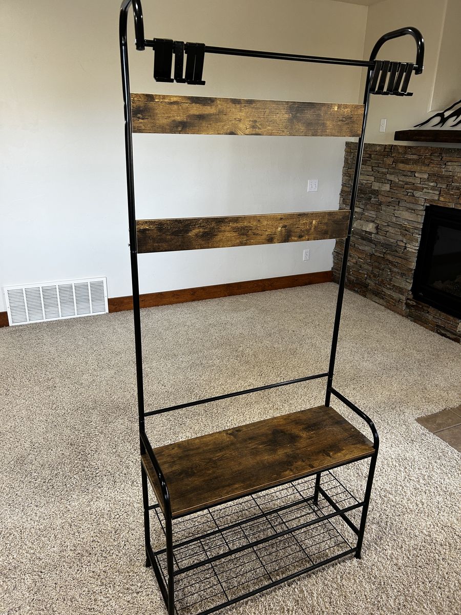 Coat & Shoe Rack