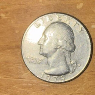RARE 1979 D ERROR Quarter $300